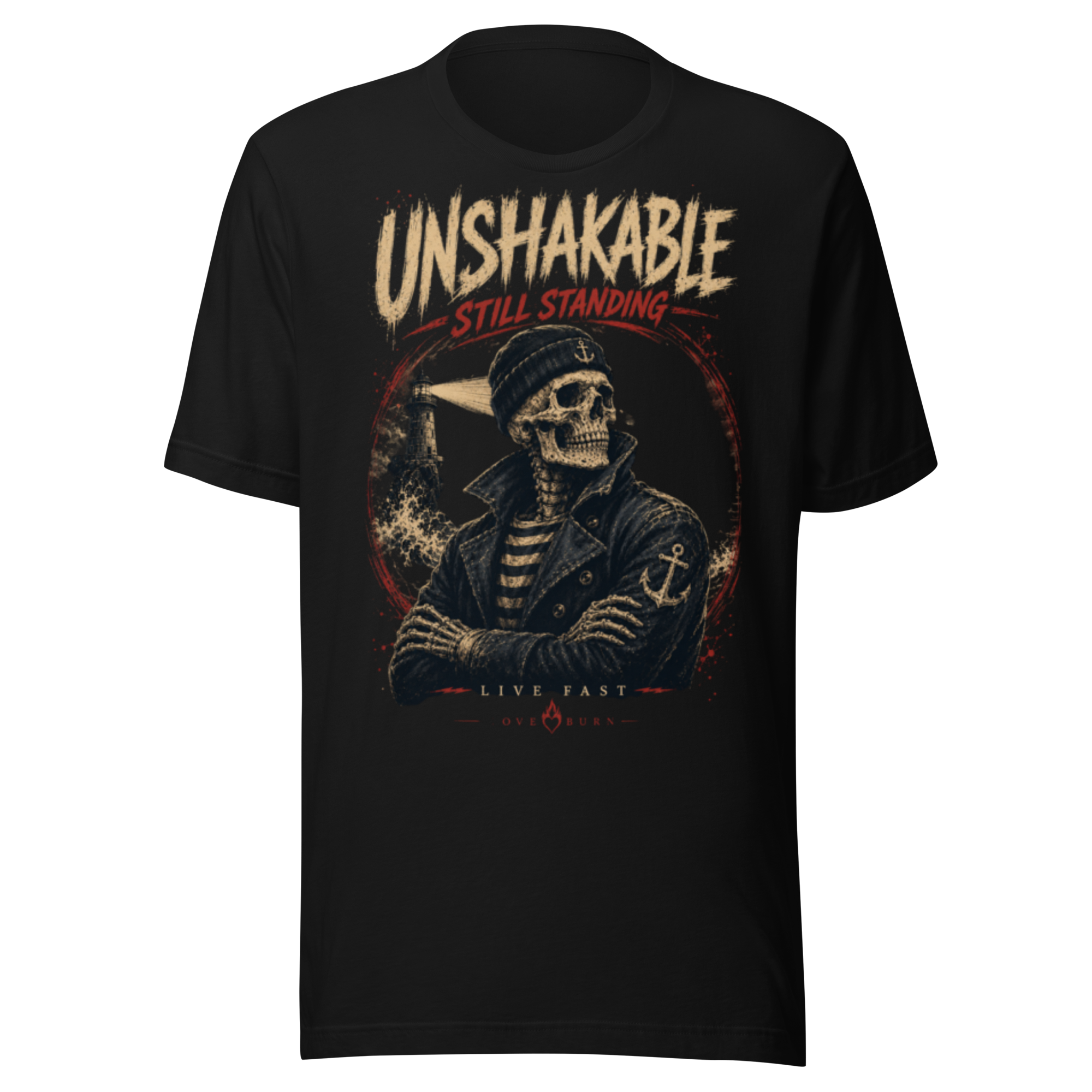 Unshakable – Vintage Rock Unisex T-Shirt - Image 2