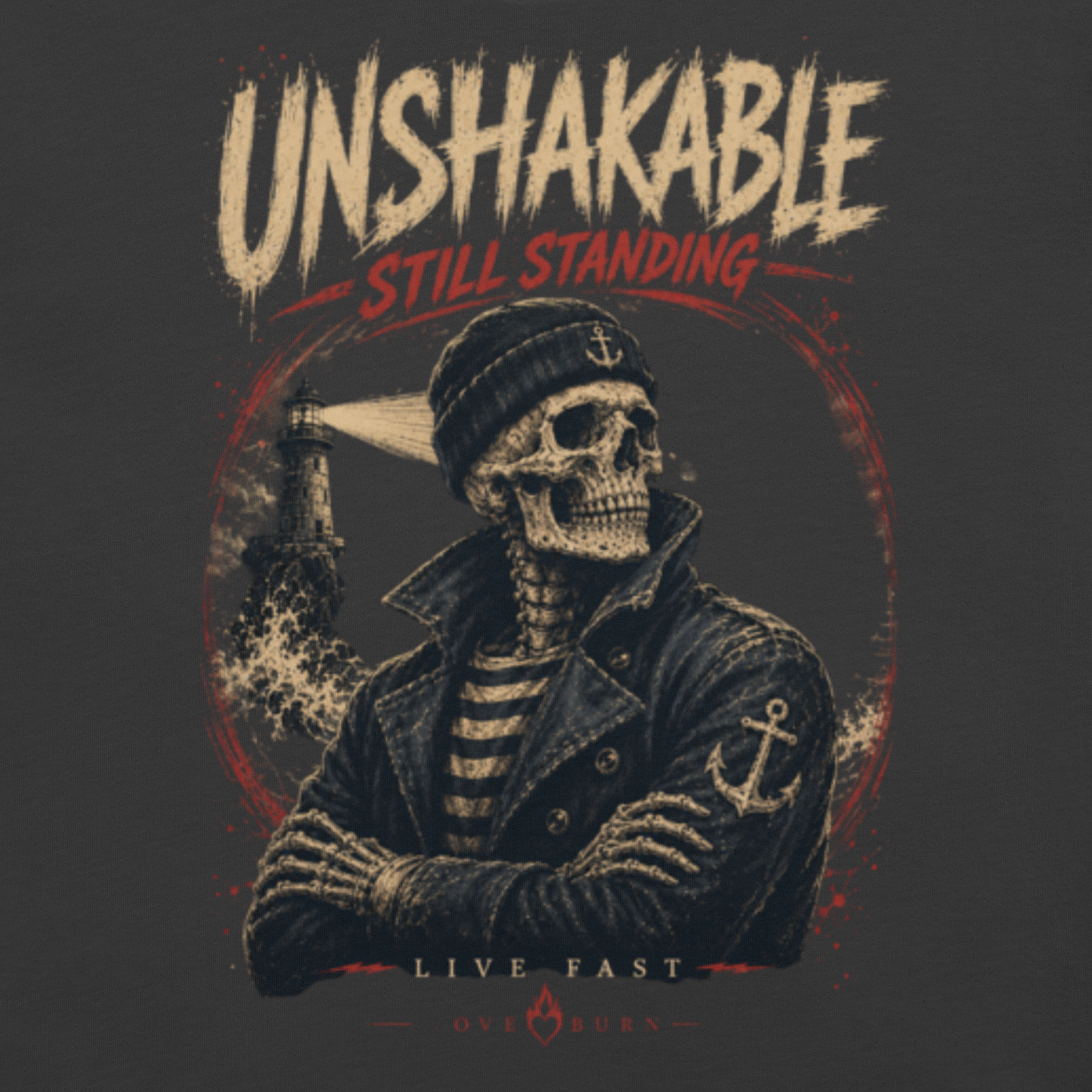 Unshakable – Vintage Rock Unisex T-Shirt - Image 8