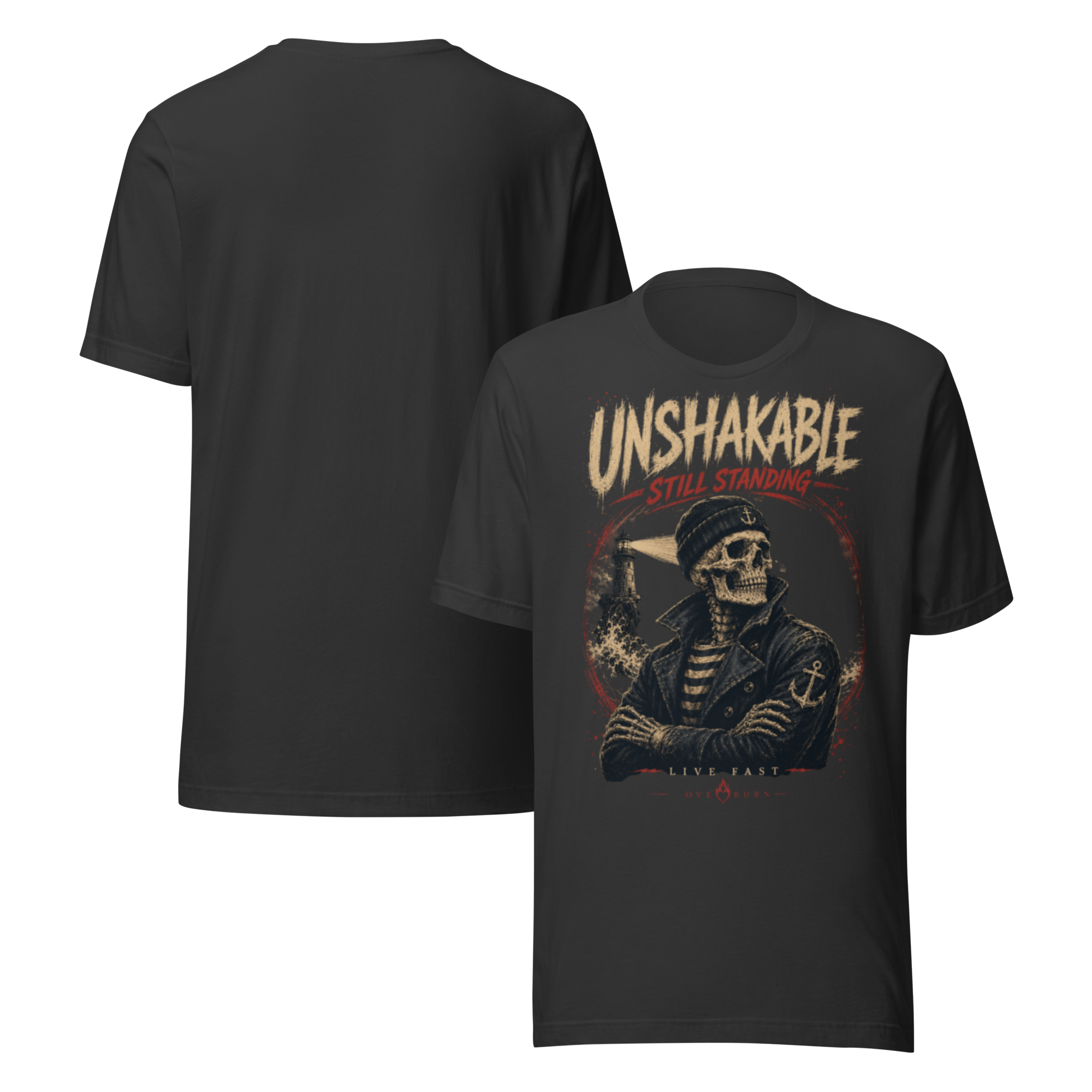 Unshakable – Vintage Rock Unisex T-Shirt - Image 5
