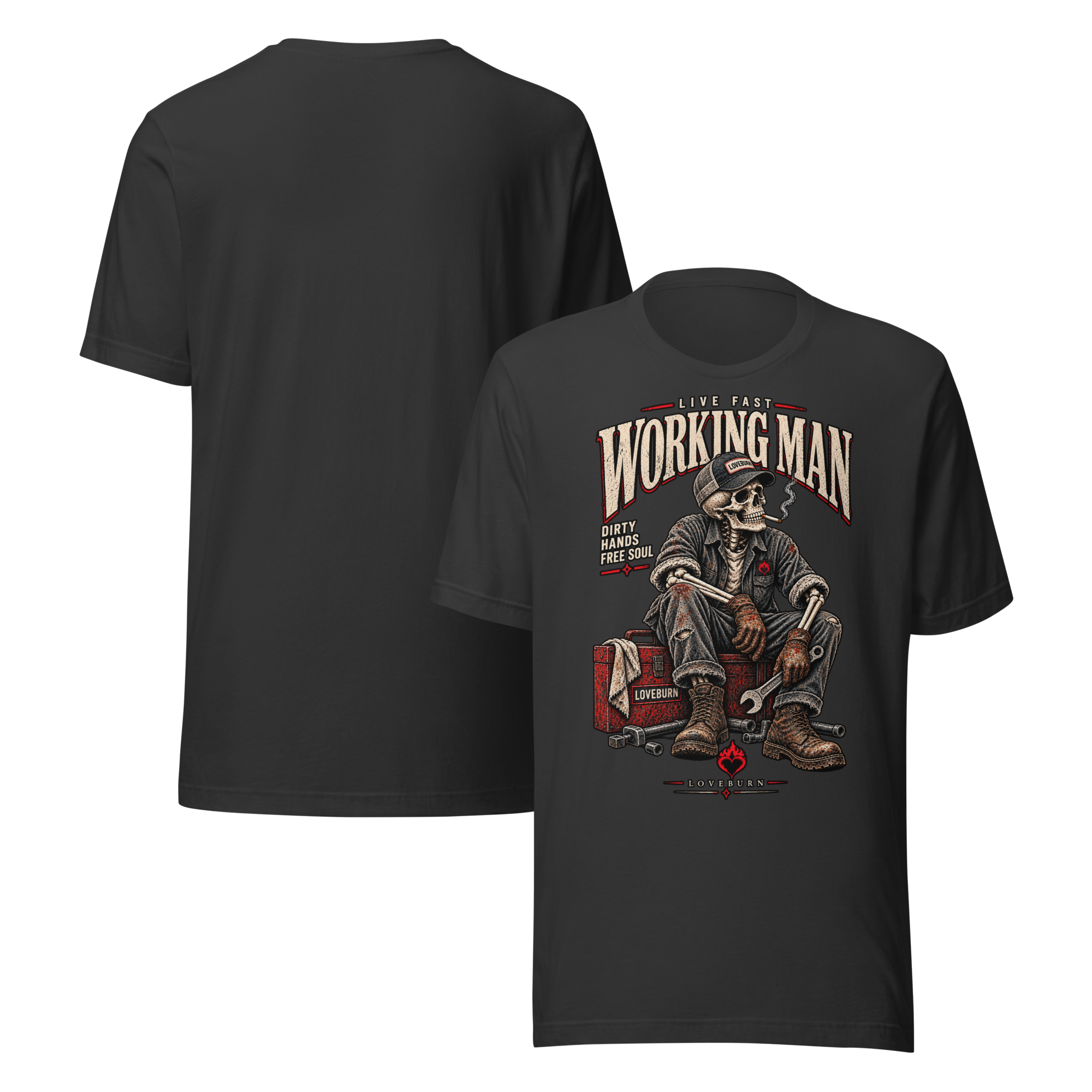 Working Man – The Mechanic Unisex T-Shirt - Image 5