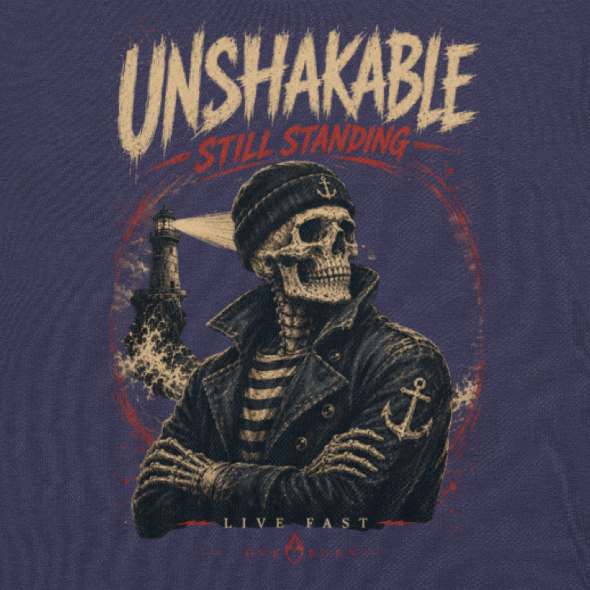 Unshakable – Vintage Rock Unisex T-Shirt - Image 9