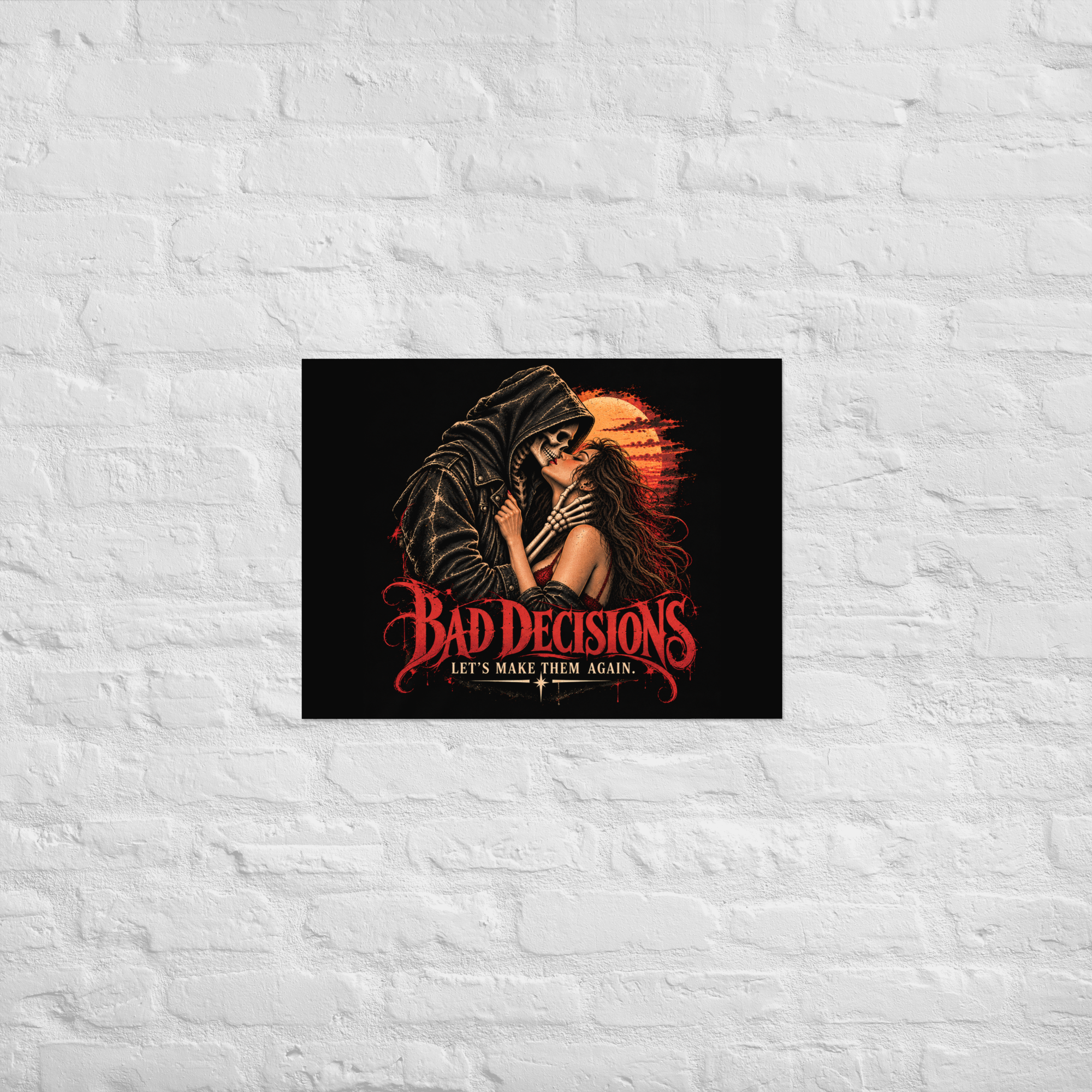 Bad Decisions - Dark Romance Art Print - Image 2